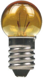 LAMPJE 19 V GELB E10
